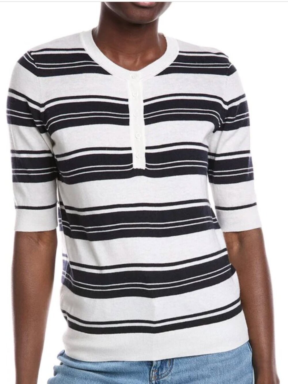 MinnieRose XL cashmere blend short sleeve